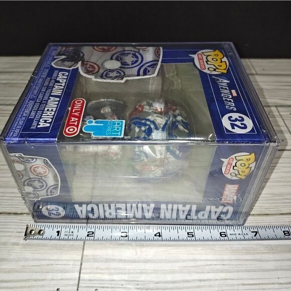 Funko Pop! Art Series: Marvel Avengers - Captain America #32 - Target Exclusive - Picture 9 of 11